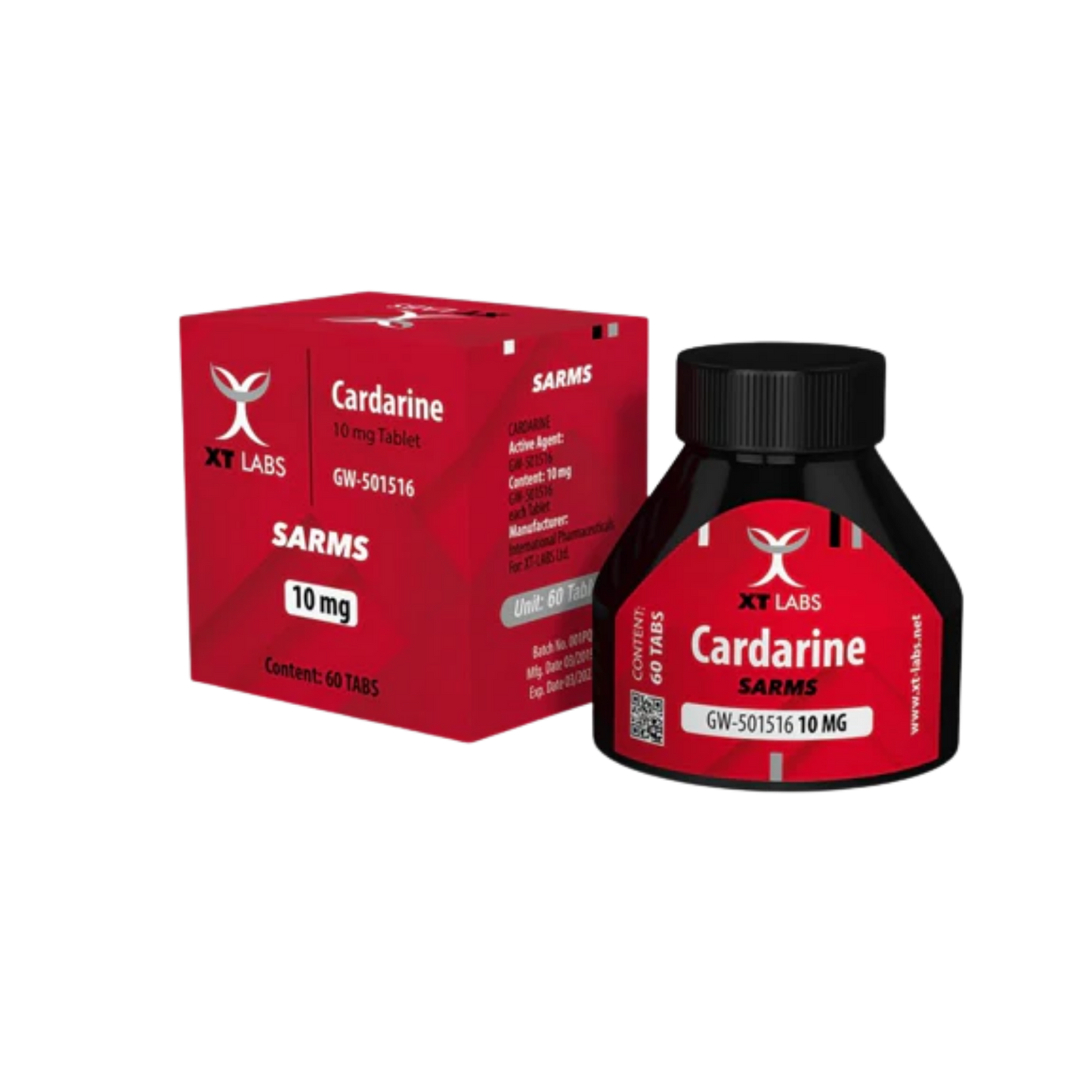 Cardarine (GW-501516) 10mg 60 tabs Xt Labs