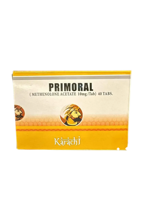 Primoral (primobolan oral) 10mg 40 tabs Karachi Labs