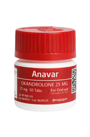 Anavar 25mg Rotterdam | Oxandrolona Oral