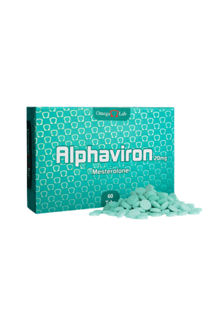 Alphaviron (proviron) Omega Labs 20mg 50 tabs