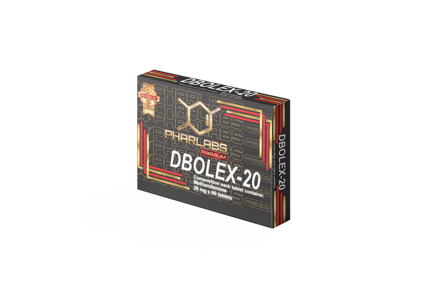 Dbolex-20 (dianabol oral) 20mg 60 tabs Phar Labs Premium
