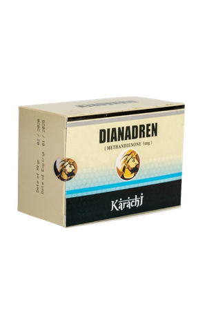 Dianadren (dianabol) 5mg 100 tabs Karachi Labs