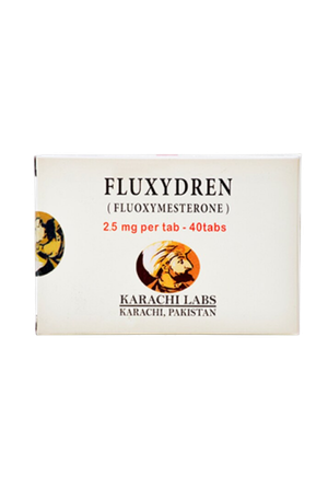 Fluxydren (fluoxymesternona) 2.5mg 40 tabs Karachi Labs