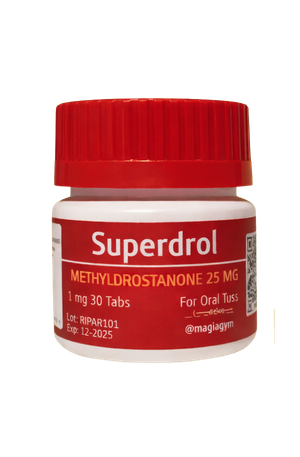 Rotterdam Superdrol Metildrostanolona 25 Mg 50 Tabs