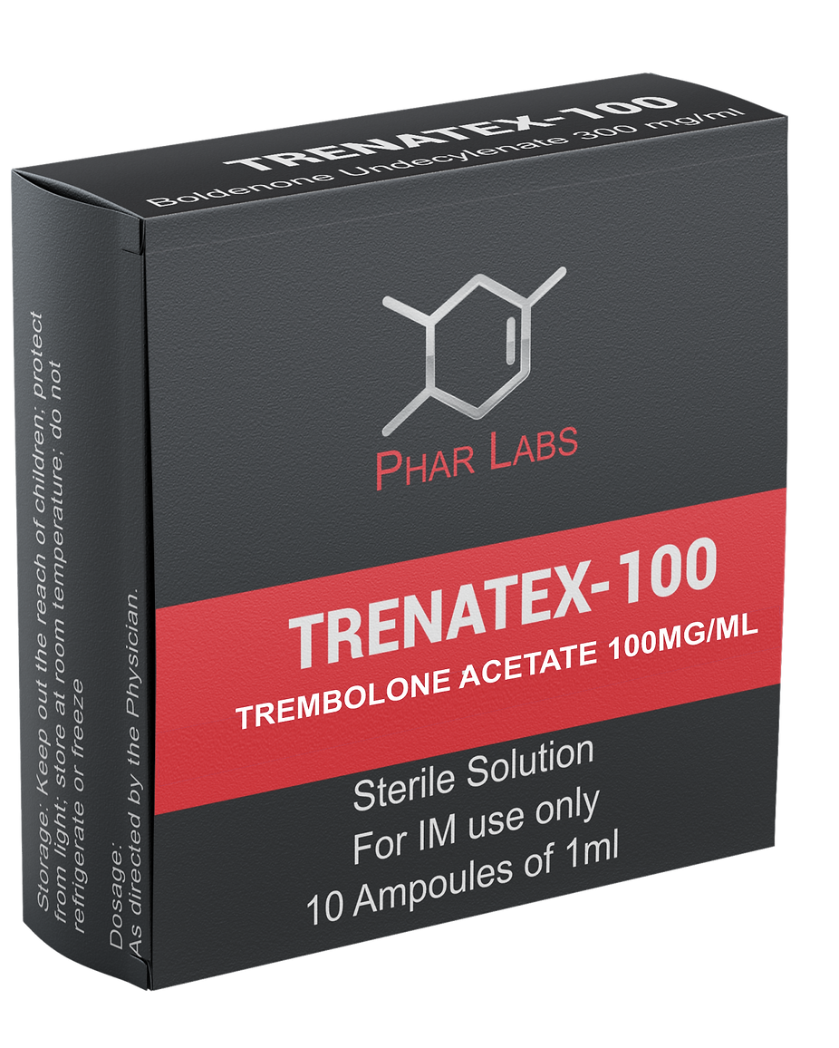 TRENATEX 100 (Trembo acetato) Phar Labs Silver