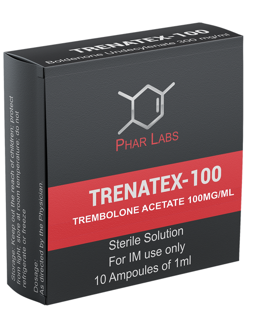 TRENATEX 100 (Trembo acetato) Phar Labs Silver