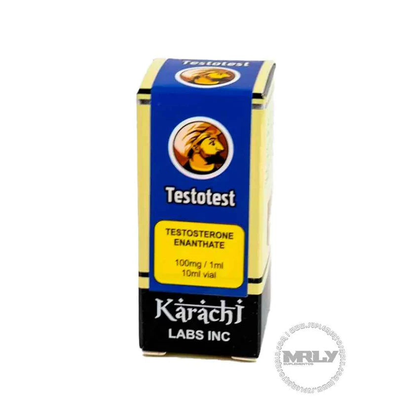 TESTOTEST (Testosterona enantato) 100mg/ml Karachi Labs INC
