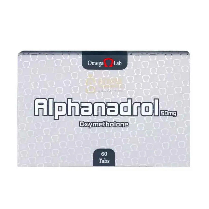 Alphanadrol (oxymetalona) Omega Labs 50 mg 75 tabs