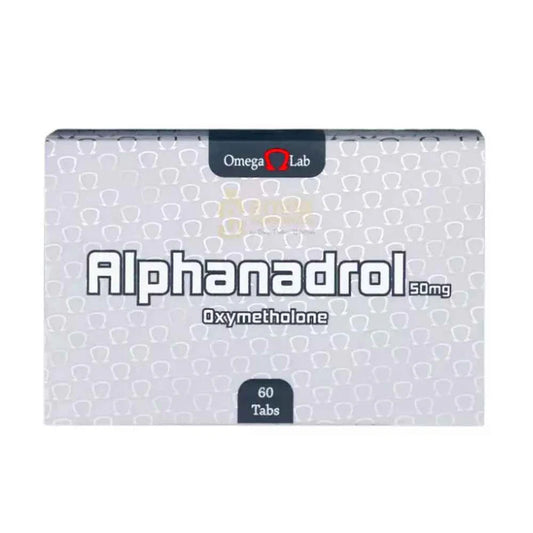 Alphanadrol (oxymetalona) Omega Labs 50 mg 75 tabs