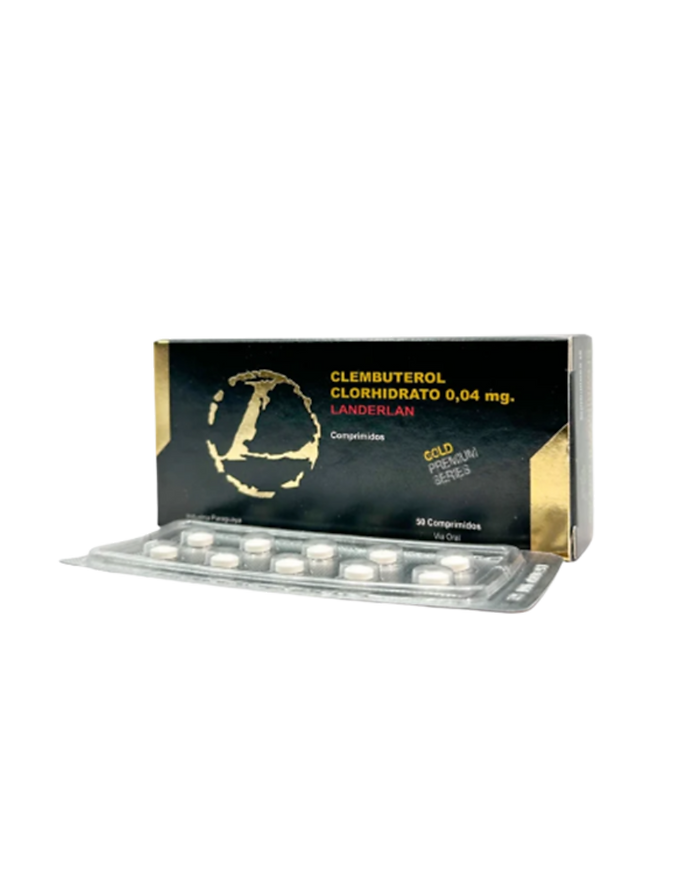 Clembuterol Clorhidrato 0,04mg 50 Tabs Landerlan