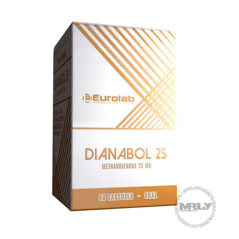 Dianabol 25 (Dianabol Oral) 25mg – 60 Cápsulas | Eurolab