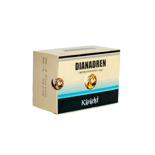 Dianadren (dianabol) 5mg 100 tabs Karachi Labs
