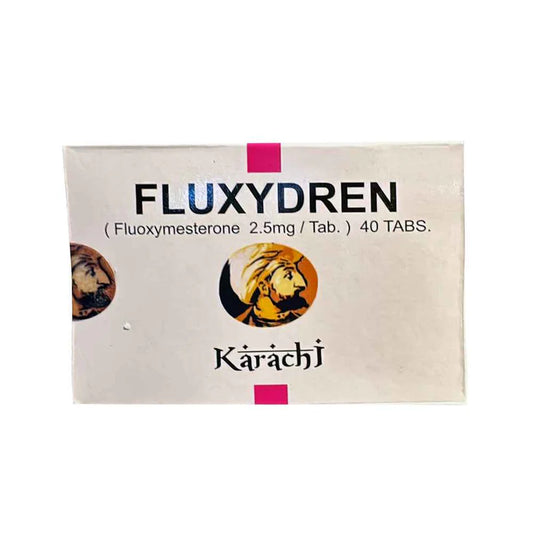 Fluxydren (fluoxymesternona) 2.5mg 40 tabs Karachi Labs