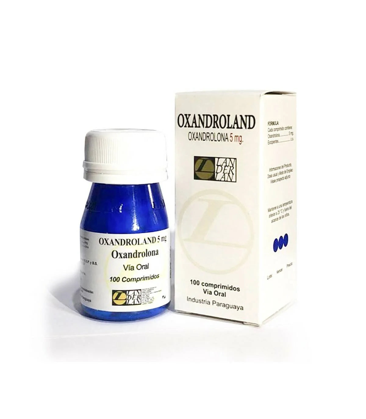 Oxandroland (Oxandrolona) 5mg 100 Tabs Landerlan
