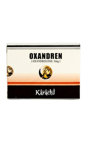 Oxandren (oxandrolona) 60 tabs 5 mg Karachi Labs