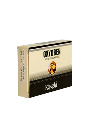 OXYDREN (Oximetalona) 50mg/40tabs Karachi Labs INC