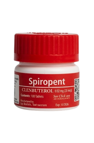 Rotterdam Spiropent Clenbuterol .04 Mg 50 Tabs